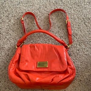 Marc Jacobs crimson red (orange) handbag